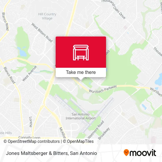 Mapa de Jones Maltsberger & Bitters