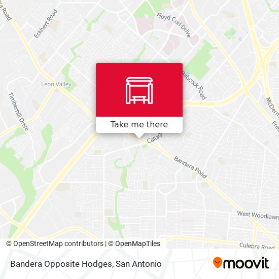 Mapa de Bandera Opposite Hodges