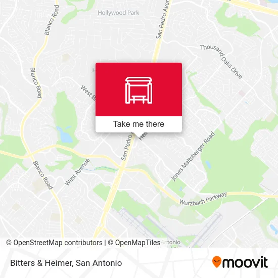 Bitters & Heimer map