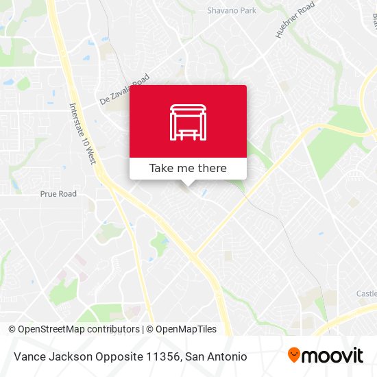Vance Jackson Opposite 11356 map