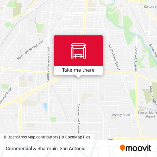 Mapa de Commercial & Sharmain