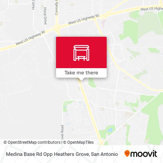 Mapa de Medina Base Rd Opp Heathers Grove