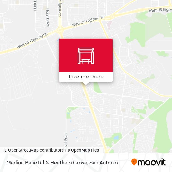 Mapa de Medina Base Rd & Heathers Grove