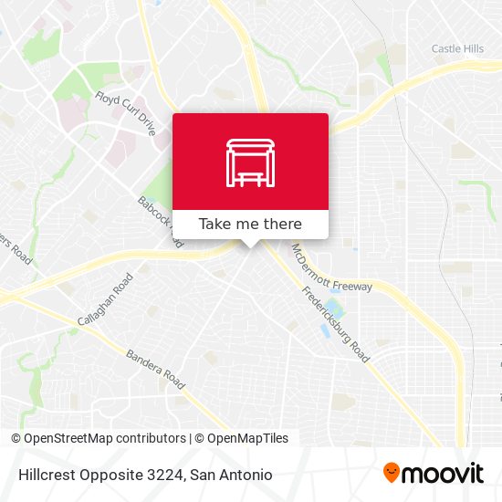 Hillcrest Opposite 3224 map