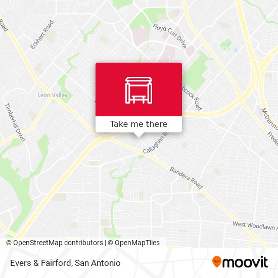 Mapa de Evers & Fairford