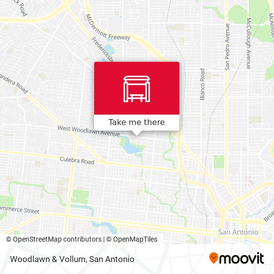 Woodlawn & Vollum map