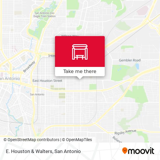 E. Houston & Walters map