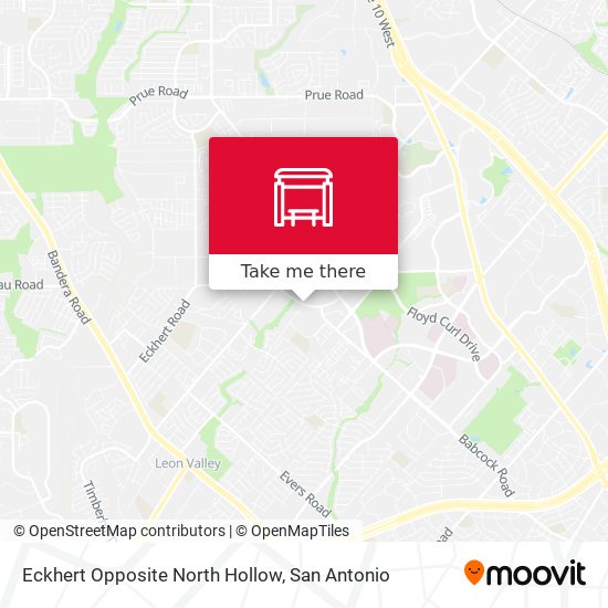 Eckhert Opposite North Hollow map