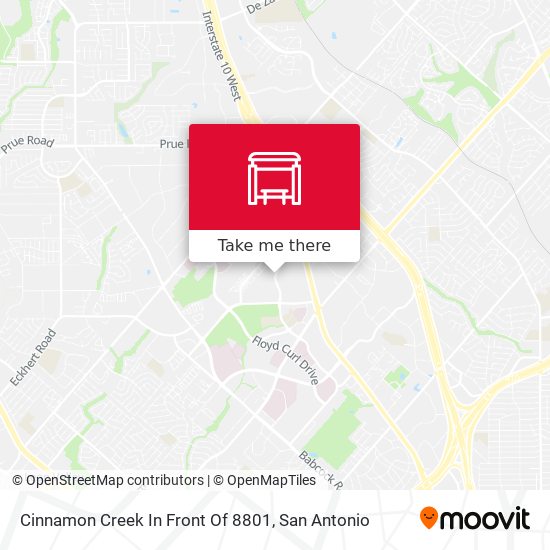 Cinnamon Creek In Front Of 8801 map