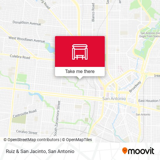 Ruiz & San Jacinto map