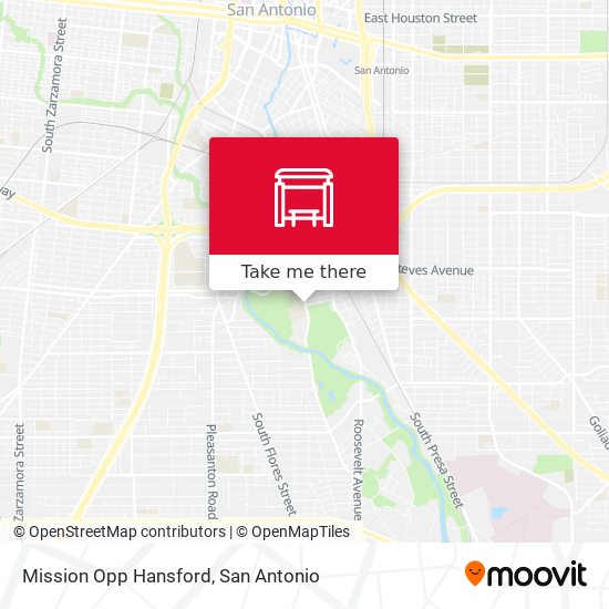 Mapa de Mission Opp Hansford