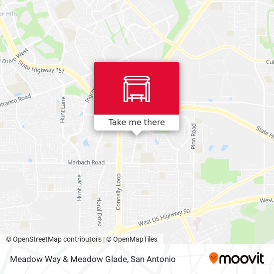 Mapa de Meadow Way & Meadow Glade