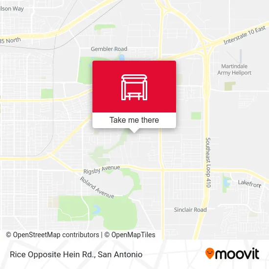 Rice Opposite Hein Rd. map