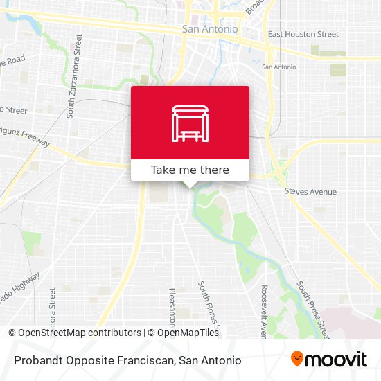 Probandt Opposite Franciscan map