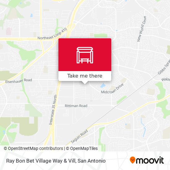 Mapa de Ray Bon Bet Village Way & Vill