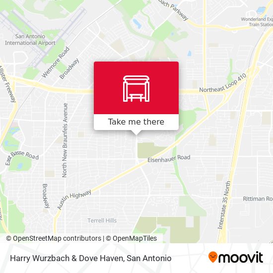 Harry Wurzbach & Dove Haven map