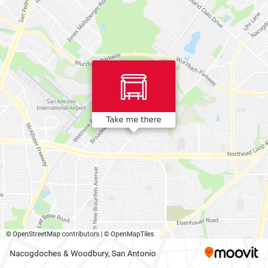 Nacogdoches & Woodbury map