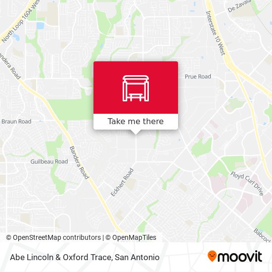 Mapa de Abe Lincoln & Oxford Trace