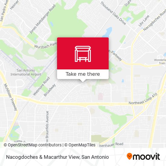 Nacogdoches & Macarthur View map