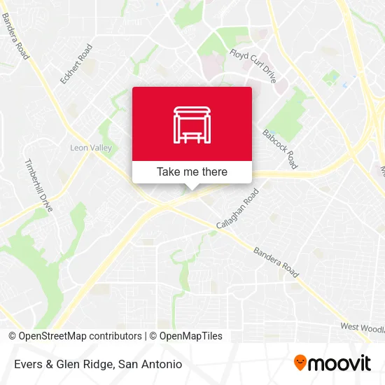 Evers & Glen Ridge map