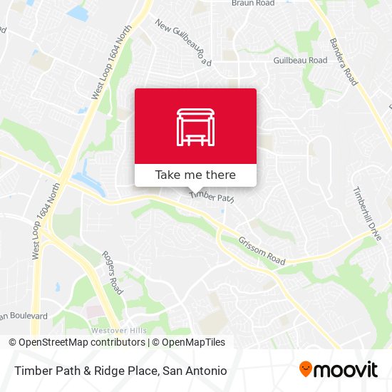 Timber Path & Ridge Place map