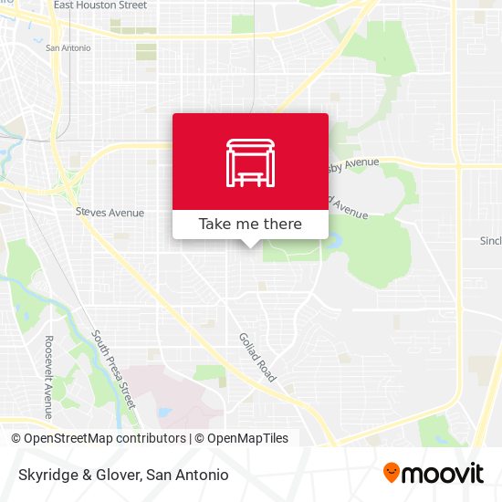 Skyridge & Glover map
