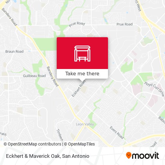 Eckhert & Maverick Oak map