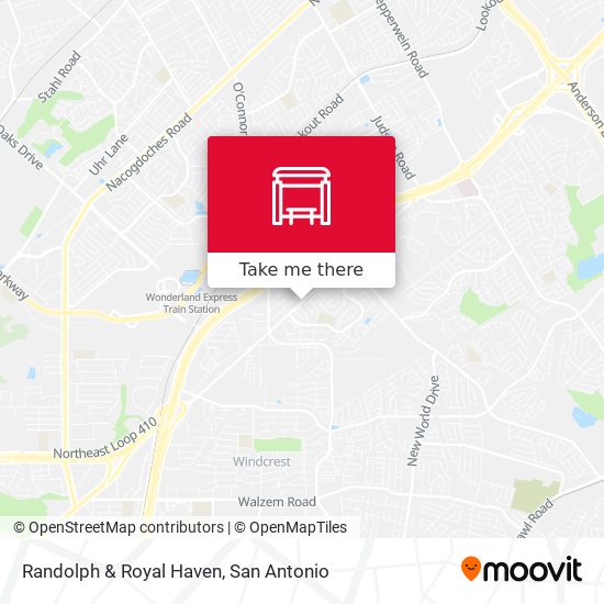 Randolph & Royal Haven map