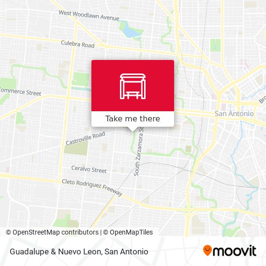 Guadalupe & Nuevo Leon map