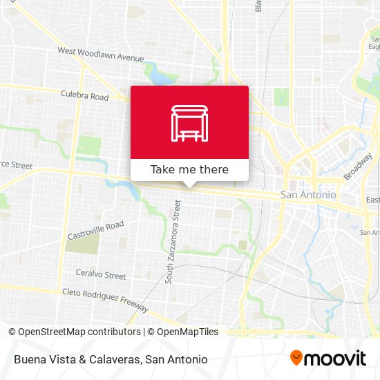 Mapa de Buena Vista & Calaveras
