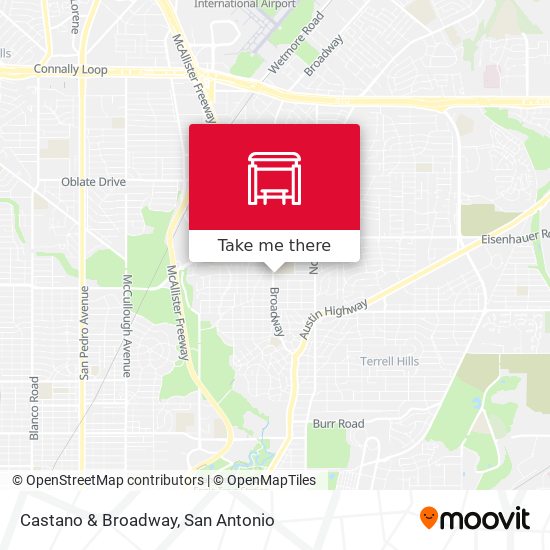 Castano & Broadway map
