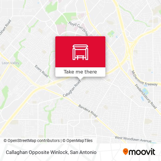 Callaghan Opposite Winlock map