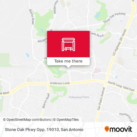 Mapa de Stone Oak Pkwy Opp. 19010