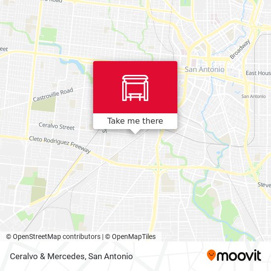 Ceralvo & Mercedes map