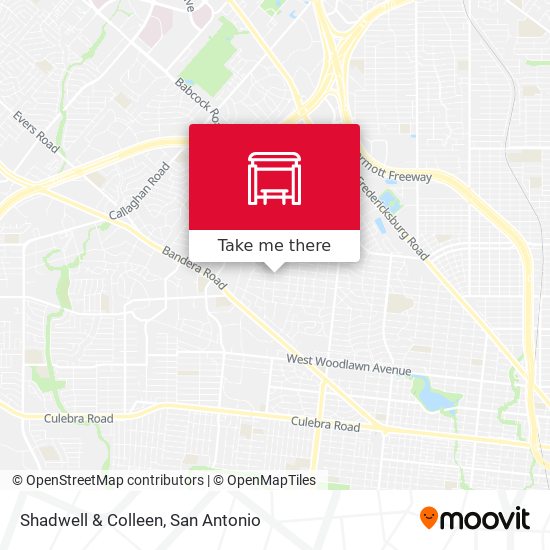 Shadwell & Colleen map