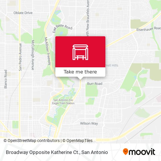 Mapa de Broadway Opposite Katherine Ct.