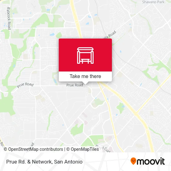 Mapa de Prue Rd. & Network