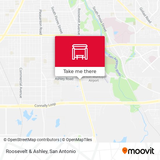 Mapa de Roosevelt & Ashley