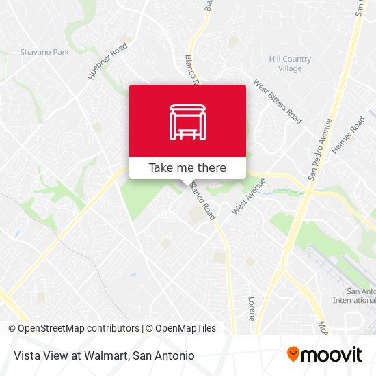 Vista View at Walmart map