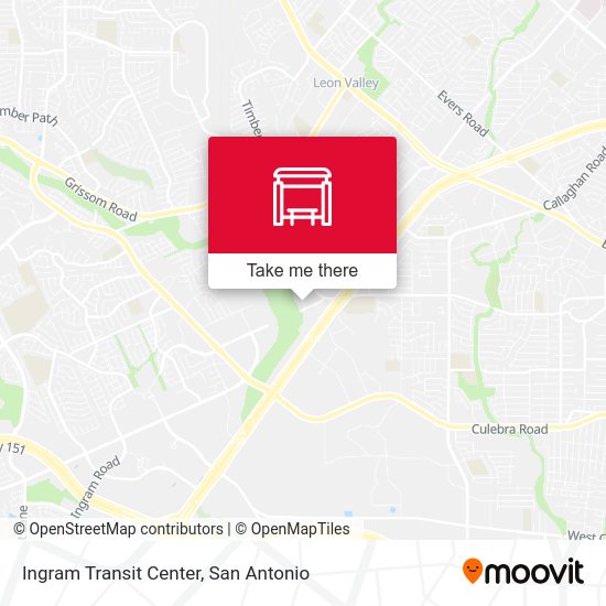 Mapa de Ingram Transit Center