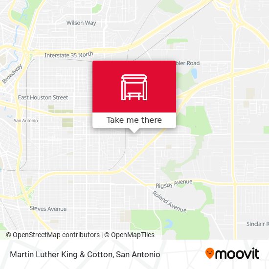 Martin Luther King & Cotton map