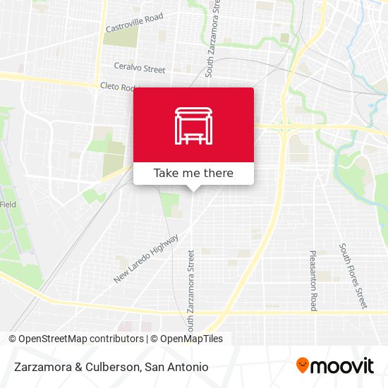 Zarzamora & Culberson map
