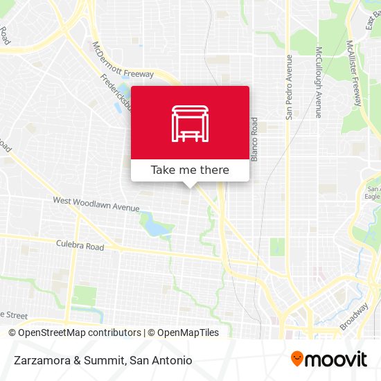 Zarzamora & Summit map