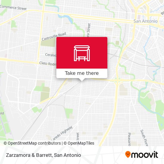 Mapa de Zarzamora & Barrett