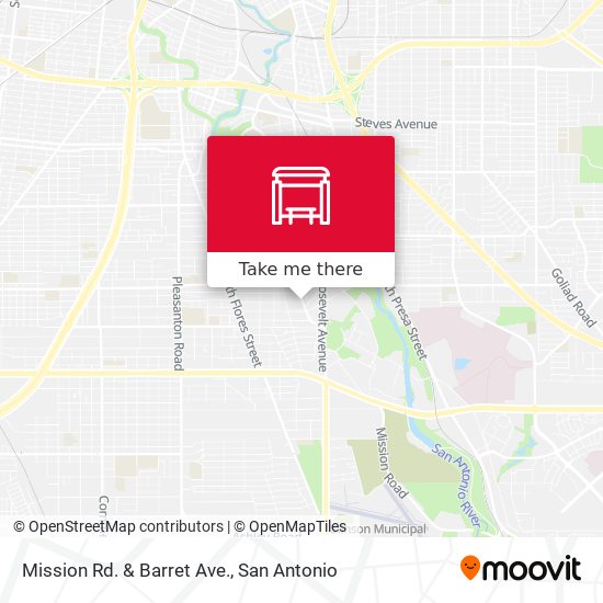 Mapa de Mission Rd. & Barret Ave.