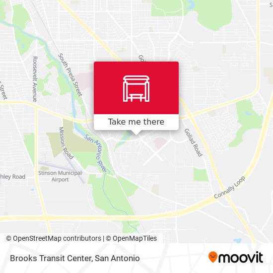 Brooks Transit Center map