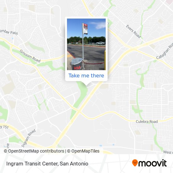 Ingram Transit Center map