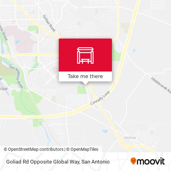 Goliad Rd Opposite Global Way map
