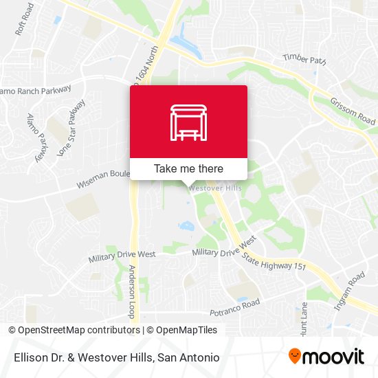 Mapa de Ellison Dr. & Westover Hills
