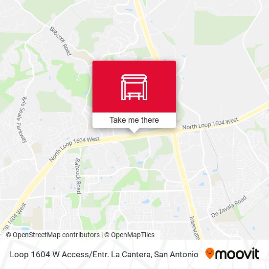 Mapa de Loop 1604 W Access / Entr. La Cantera